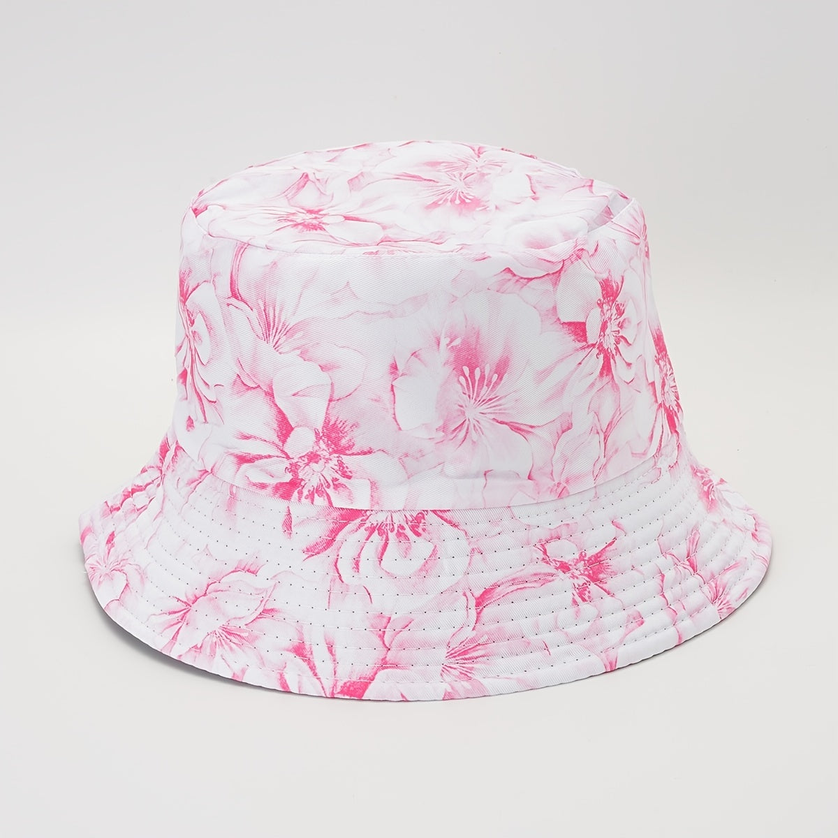 Print Double Sided Bucket Hat Sun Protection Outdoor Hat