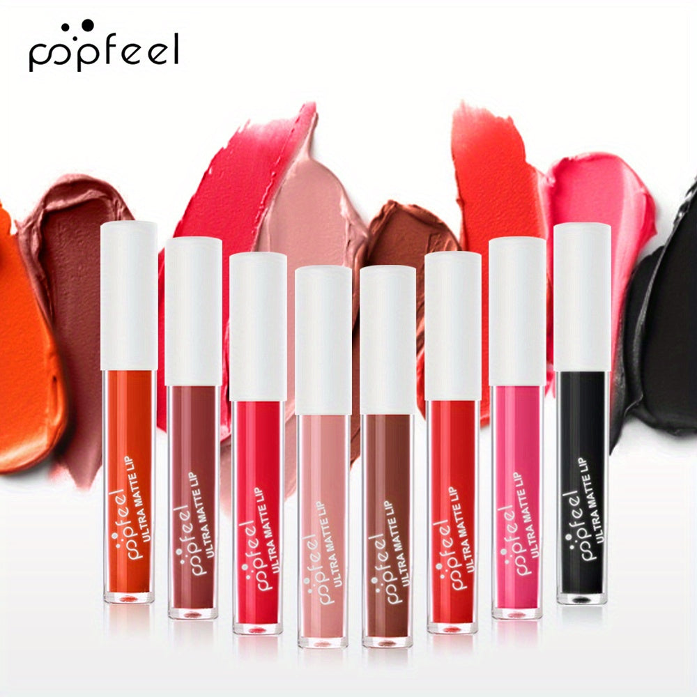 8pcs Lip Gloss Set Candy Summer Matte Lip Makeup