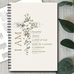 Inspirational Christian Spiral Notebook