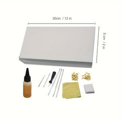 10pcs Cleaning Kit Heavy Duty Tools Rust-proof With Foldable Box
