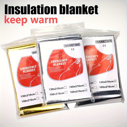 Emergency Tent and Blanket for Camping - 2 Pack