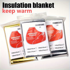 Emergency Tent and Blanket for Camping - 2 Pack