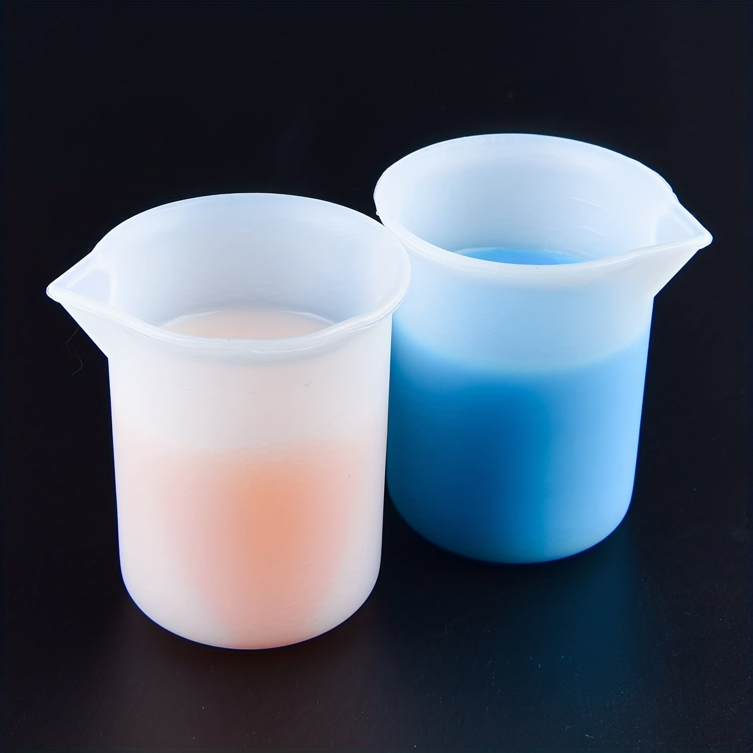 100 ml Silicone Measuring Cups with Scale for Resin DIY Craft Jewelry Making
