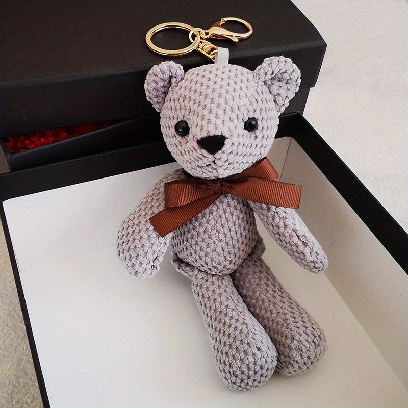 Long Leg Elephant Doll Plush Toy Pendant Mini Couple Ornament