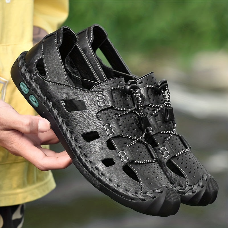 Men's Closed Toe Sandals Chappal, Wear Resistant, Non Slip