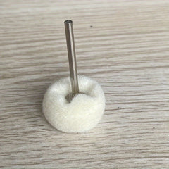 10pcs Soft Wool Felt Polishing Wheel Grinding Wheel 3mm Shank