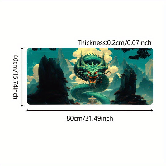 Dragon Mouse Pad for Gamers and Office Workers - Bold and Aggressive Design