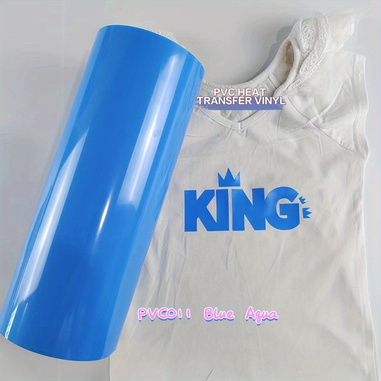 A4 30x21cm PVC Heat Transfer Vinyl HTV DIY Film