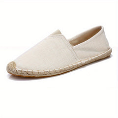 Men's Espadrilles Loafer Shoes Slip-on Comfortable Walking Shoes