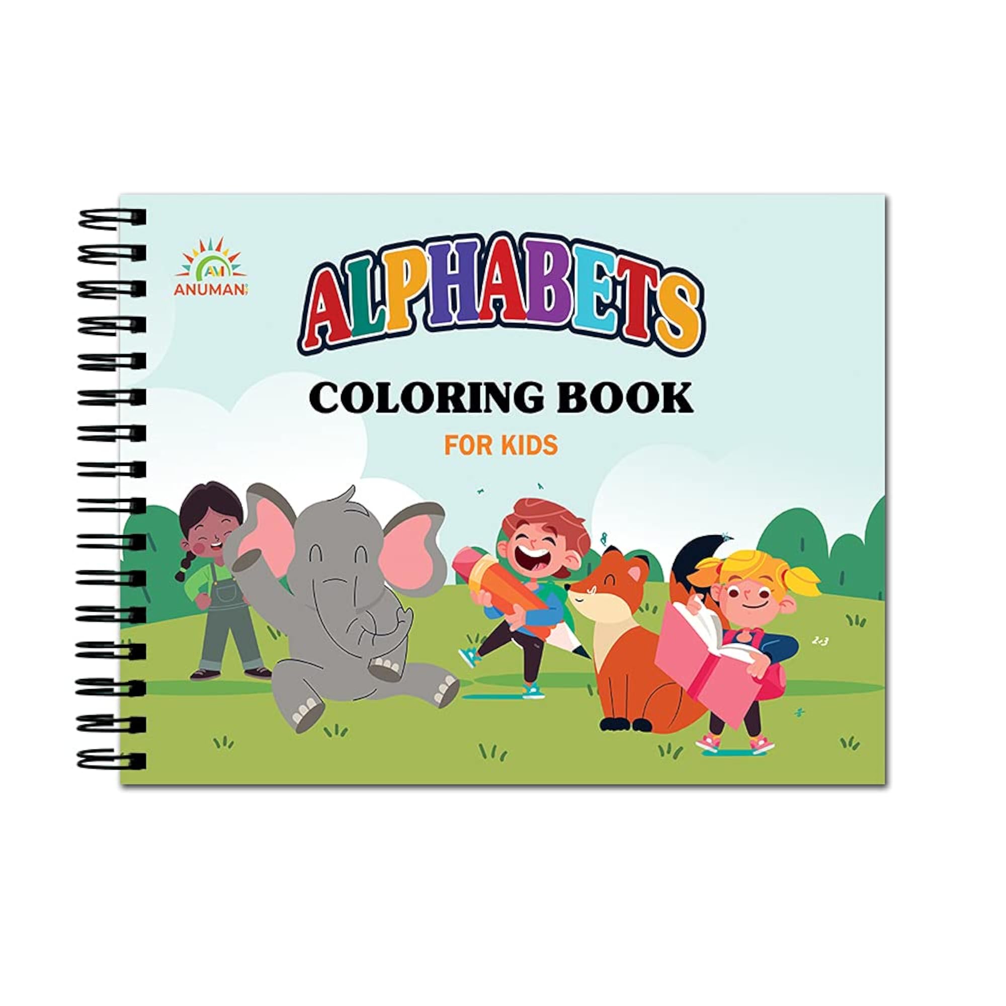 ABC Colouring Book for Kids, A4 Size – CRAZE