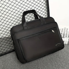 Men's 16 inch Computer Bag Briefcase Diagonal Bag Large Capacity