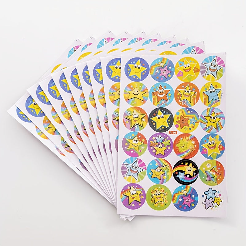 Creative Encouragement Stickers for Teachers