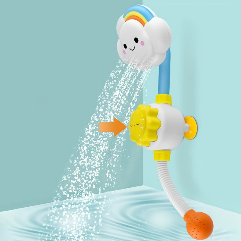Rainbow Cloud Bath Shower Toy for Kids, Girls, Boys - Birthday Gift