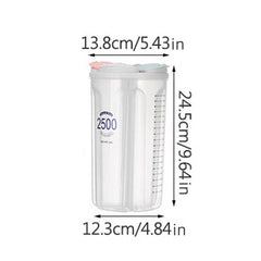 Square Food Storage Containers With Lids Airtight Clear