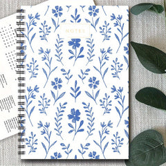 Flower Spiral Notebook 1pc Journal School & Office Supplies Gift