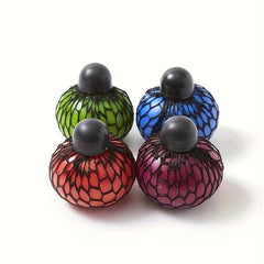 Squishy Anxiety Rubber Grape Ball Hand Trainer for Kids & Adults