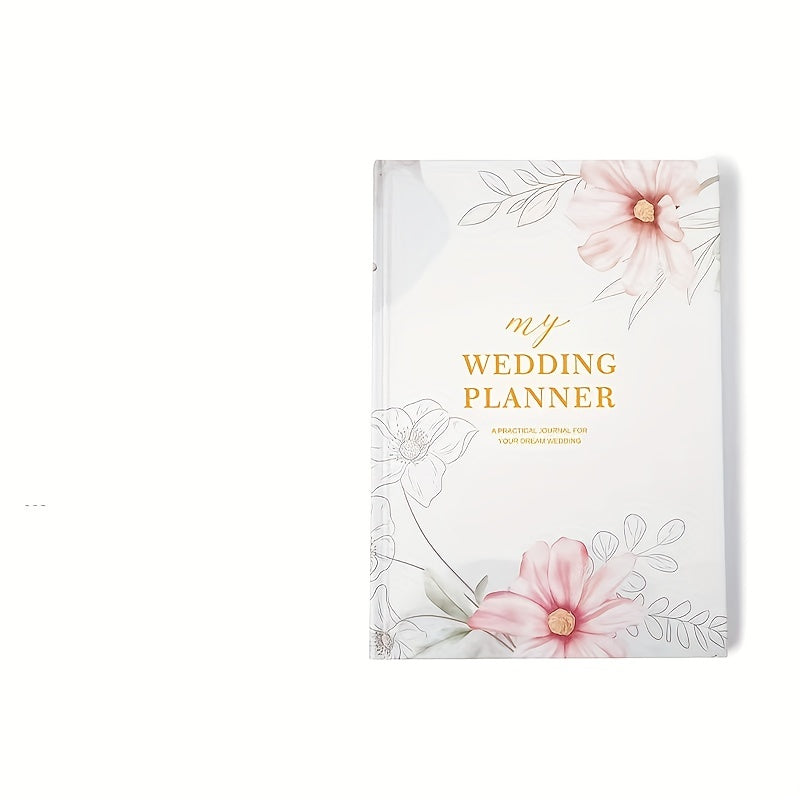 A5 Wedding Planning Book Hardcover - Manual Ledger