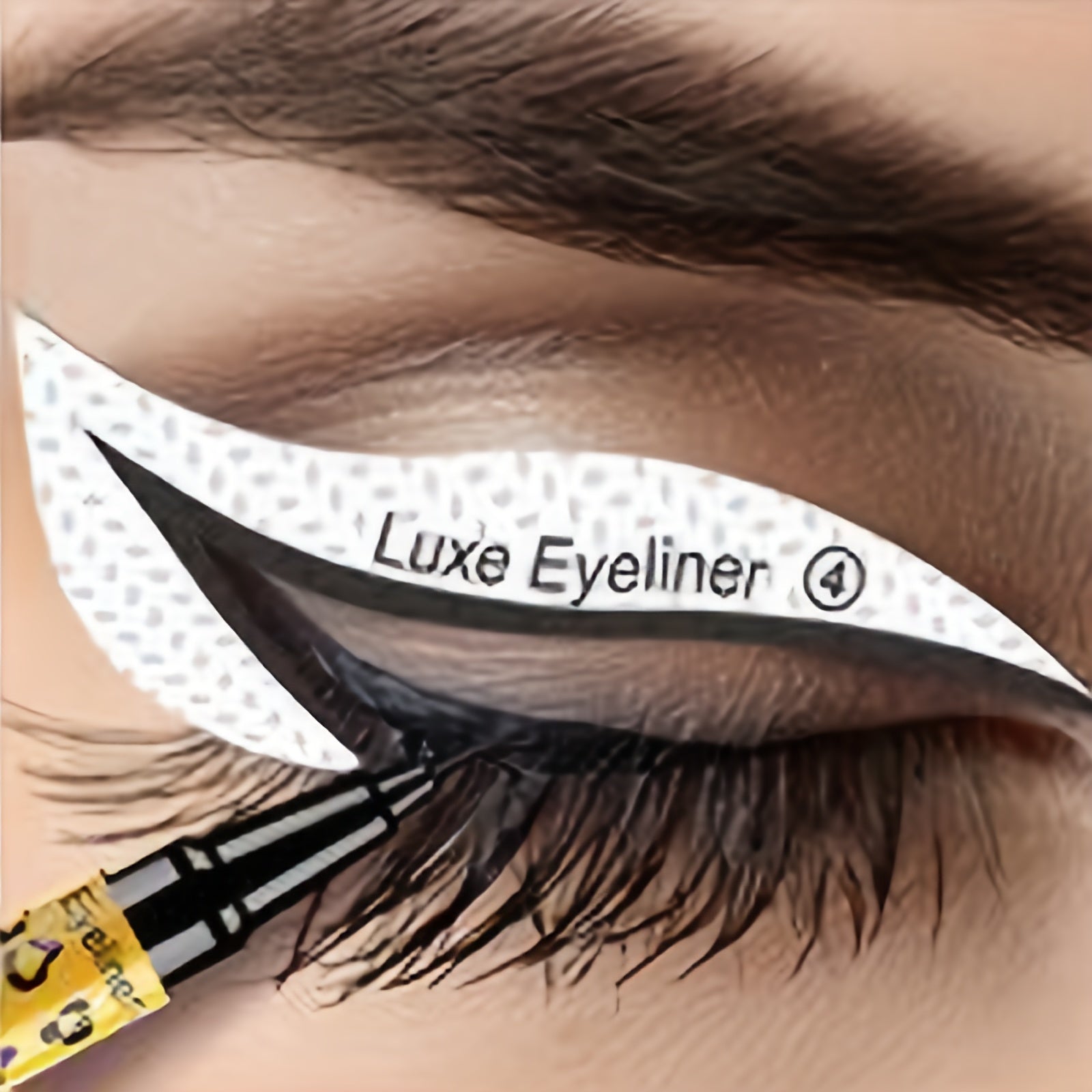 4 Style Eyeliner & Eyeshadow Stencil Kit - Create Perfect Looks