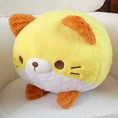 Soft Round Cat Dumpling Plush Toy Pillow Doll Home Decoration