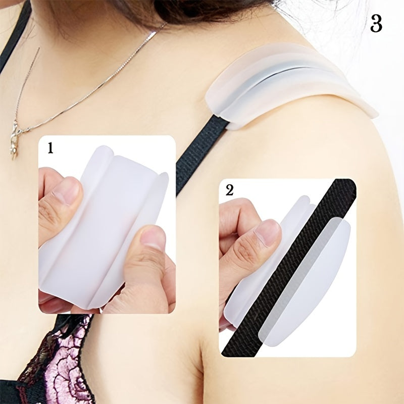 Silicone Bra Strap Cushion Soft Non-slip Shoulder Pads