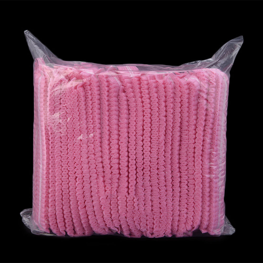 100pcs Disposable Hair Net Bouffant Caps for Work Medical Labs Tattoo Food