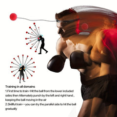 Boxing Training Response Tennis Speed Training Ball With Headband