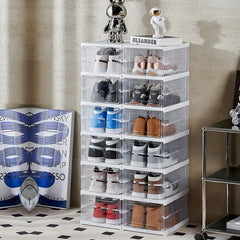 6-Layers Transparent Shoe Display Case