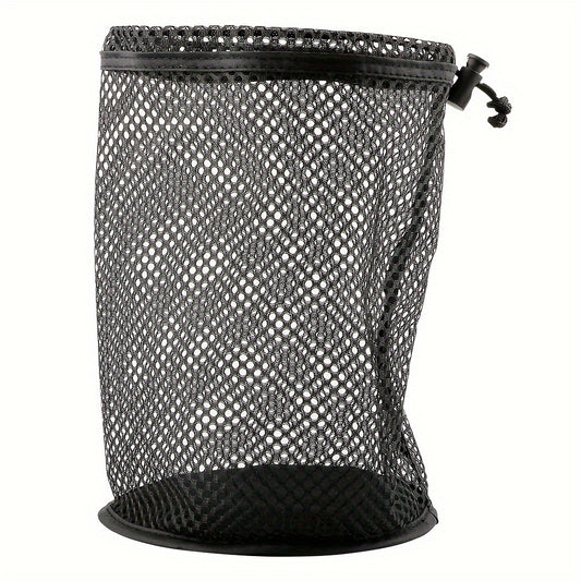 Portable Golf Mesh Bag Ball Holder Drawstring Lightweight Outdoor Travel Cam