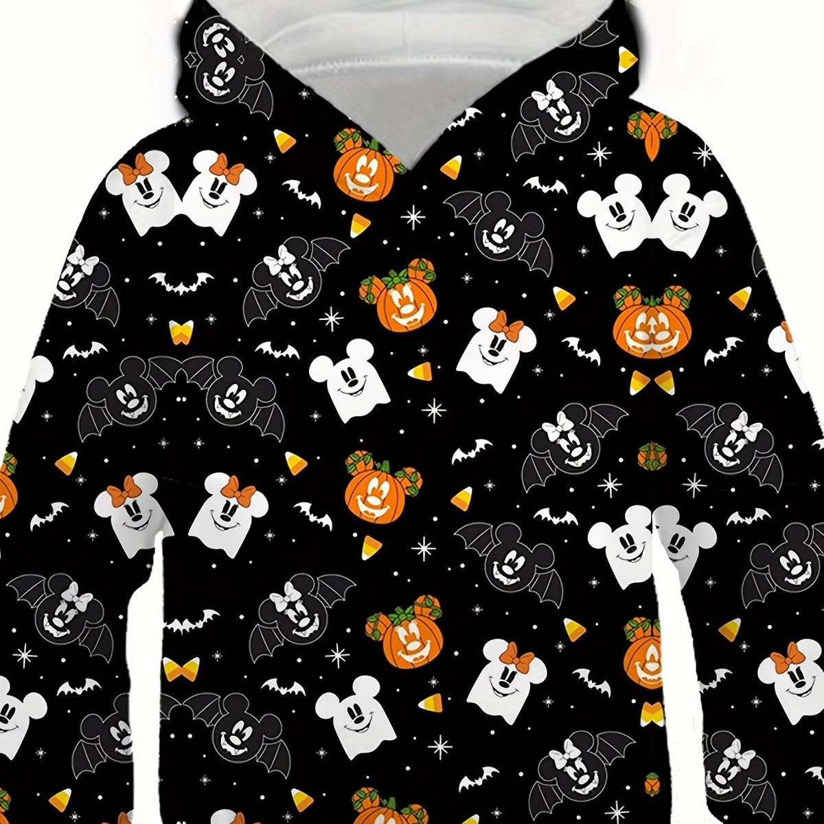 Stylish Halloween Pumpkin 3D Print Hooded Sweatshirt for Kids