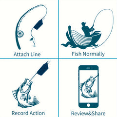 1080P Wi Fi Underwater Fishing Camera 64GB TF Card Rechargeable