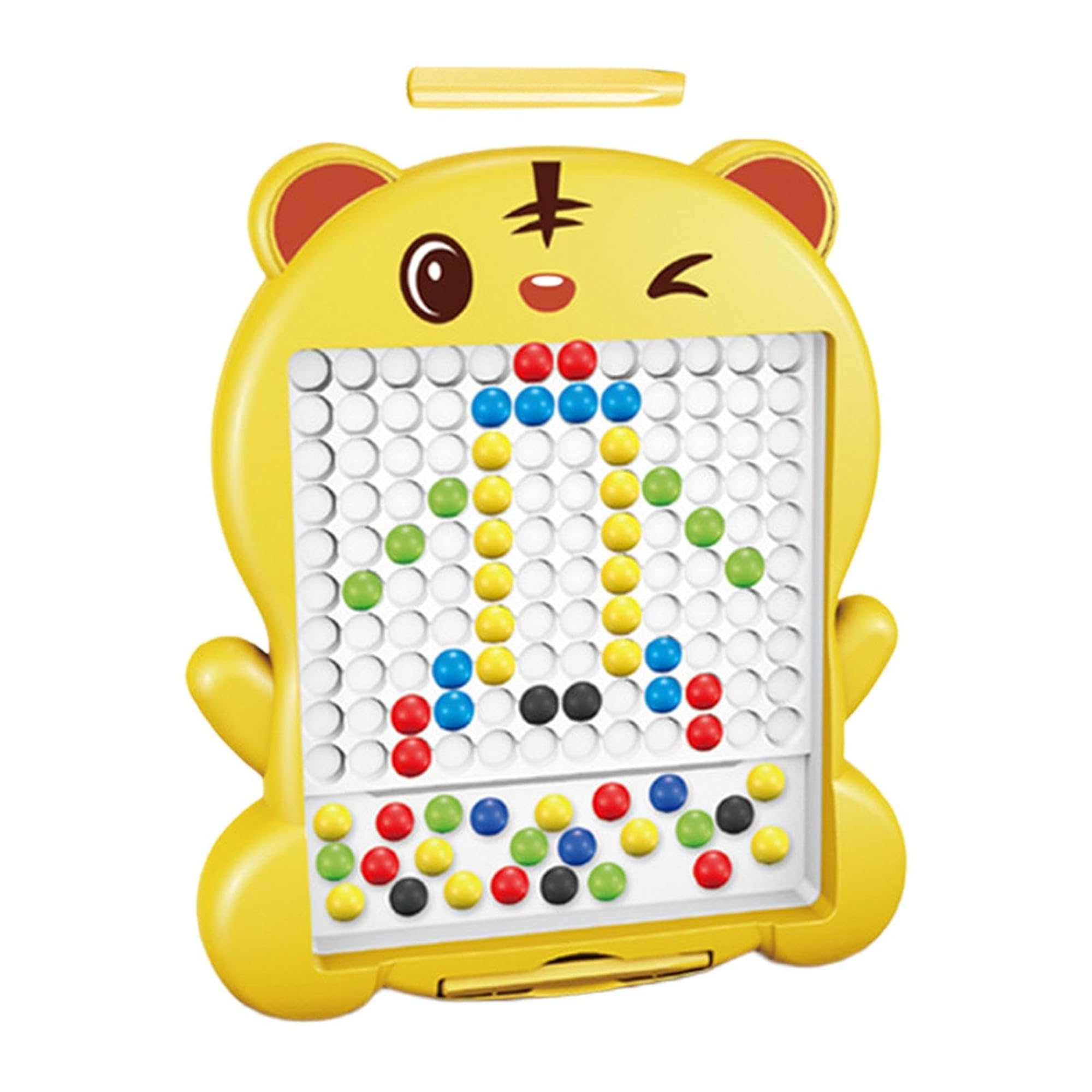 Portable Dot Toy Drawing Board for Kids, Tiger Design – CRAZE