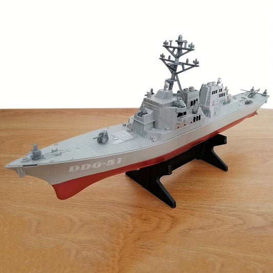 Missile Model Toys Static Finished Warship Model Destroyer Decoration