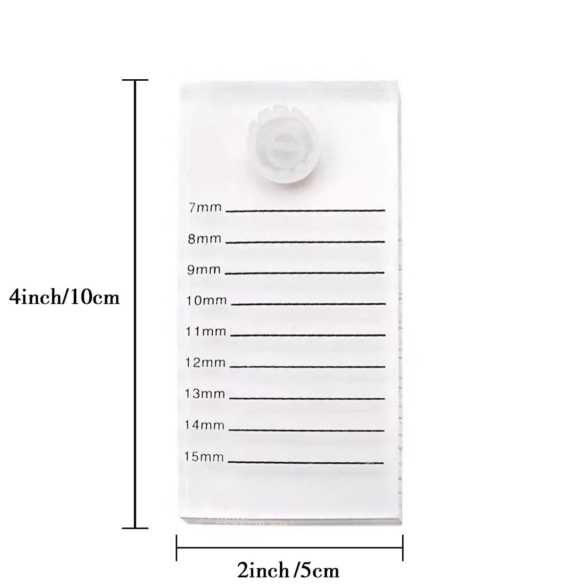 Acrylic Eyelash Scale Boards Display Stand for Eyelashes