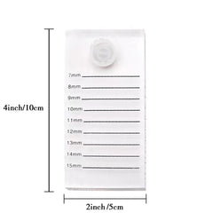 Acrylic Eyelash Scale Boards Display Stand for Eyelashes