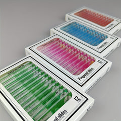 Microscope Slides 48pcs 4 Colors Sample Microbiological Biology Microscope Slice
