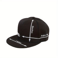 Fashionable Baseball Cap Flat Hip hop Hat For Couple Men And Women