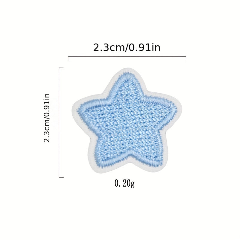 14pcs Embroidery Patches for Clothing Shoes Bags Notebooks