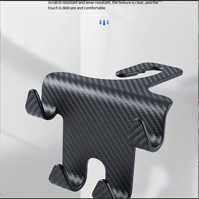 Car Chair Back Hook Rear Phone Holder Multifunctional Hook Rack Car Storage