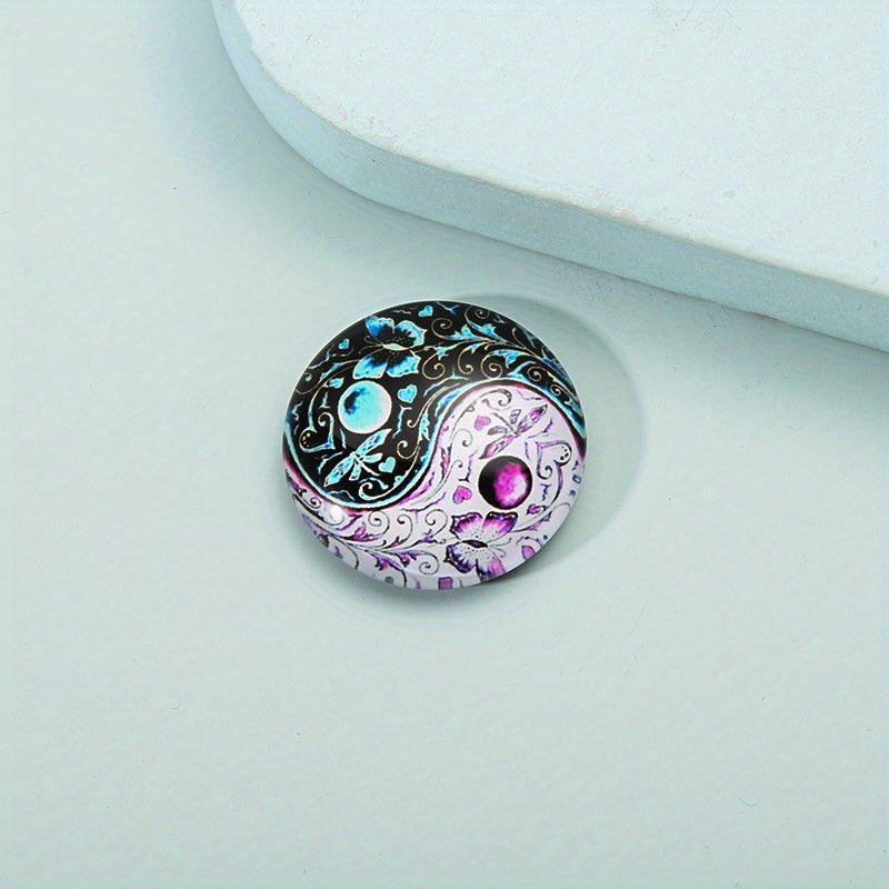 Boho Glass Refrigerator Magnets - Decorative Office Magnet