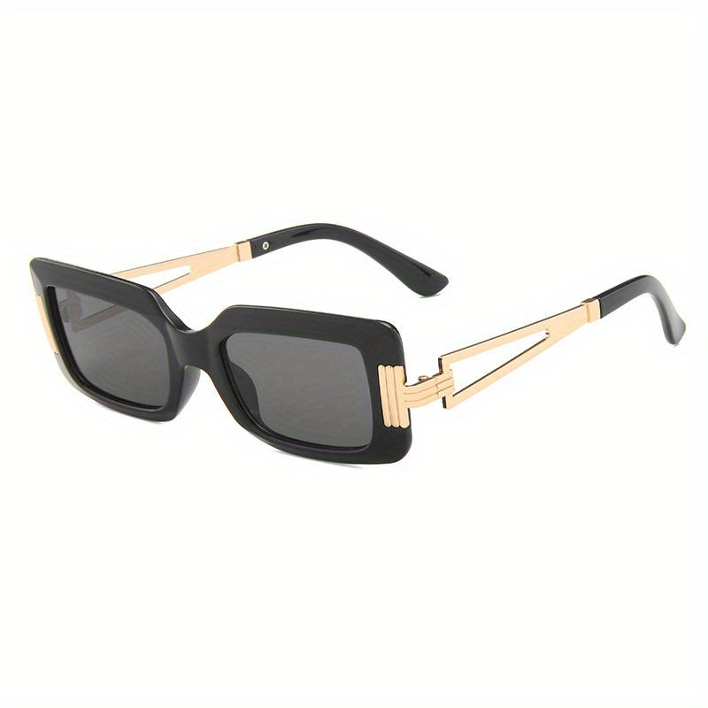 Square Sunglasses Hollow Out Anti Glare UV400