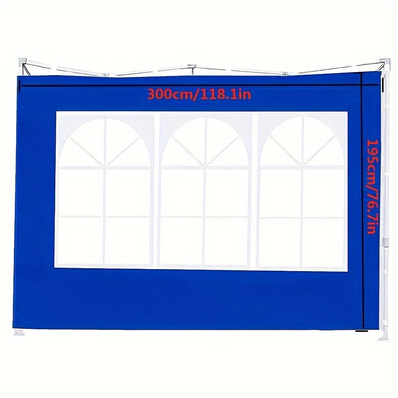 Sunshade Curtain for 25 Pop up Canopy