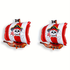 Pirate Balloons Holiday Decorations 3pcs Scene Decoration Balloons