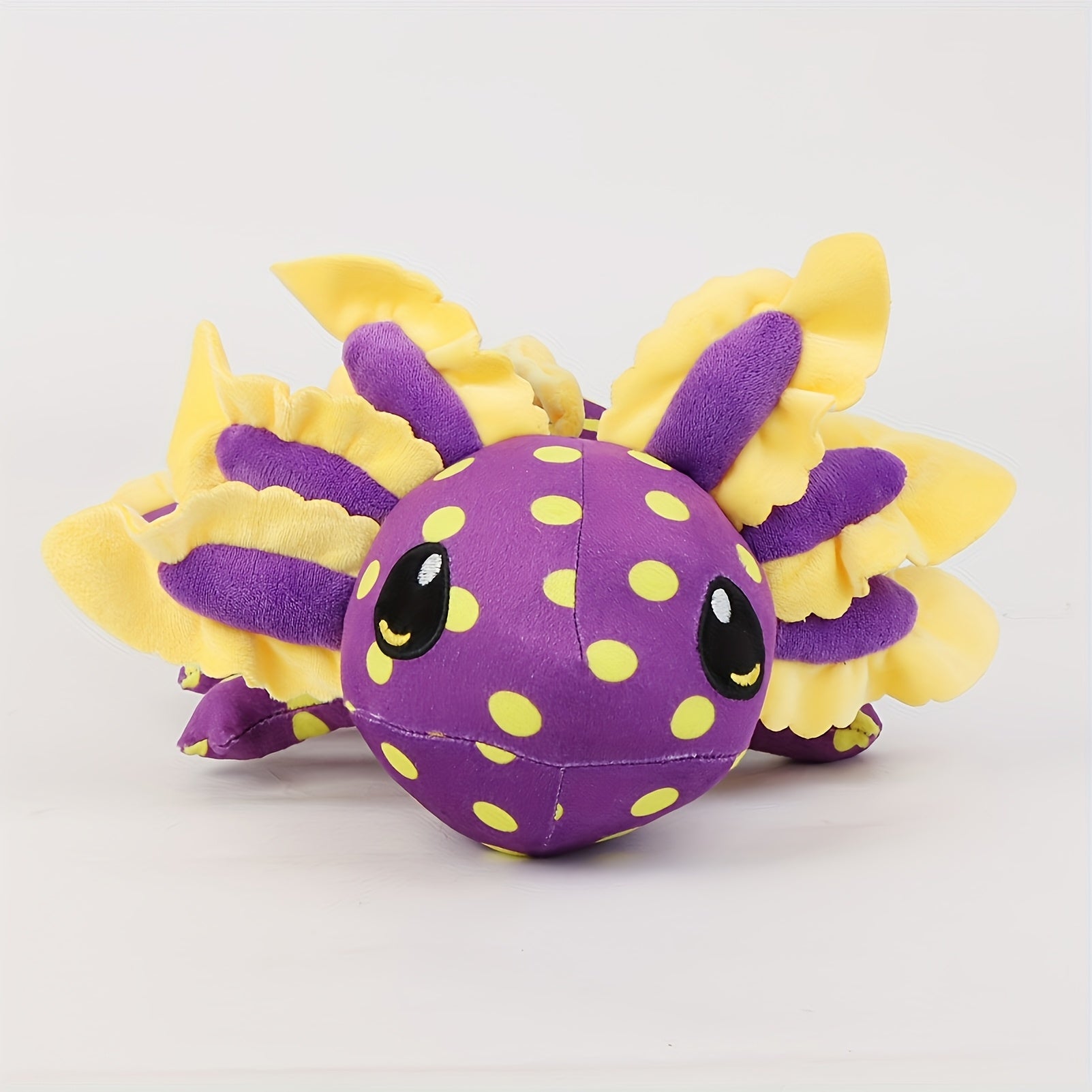 17in Axolotl Plush Toy Soft Stuffed Animal Doll Vibrant Colors Durable