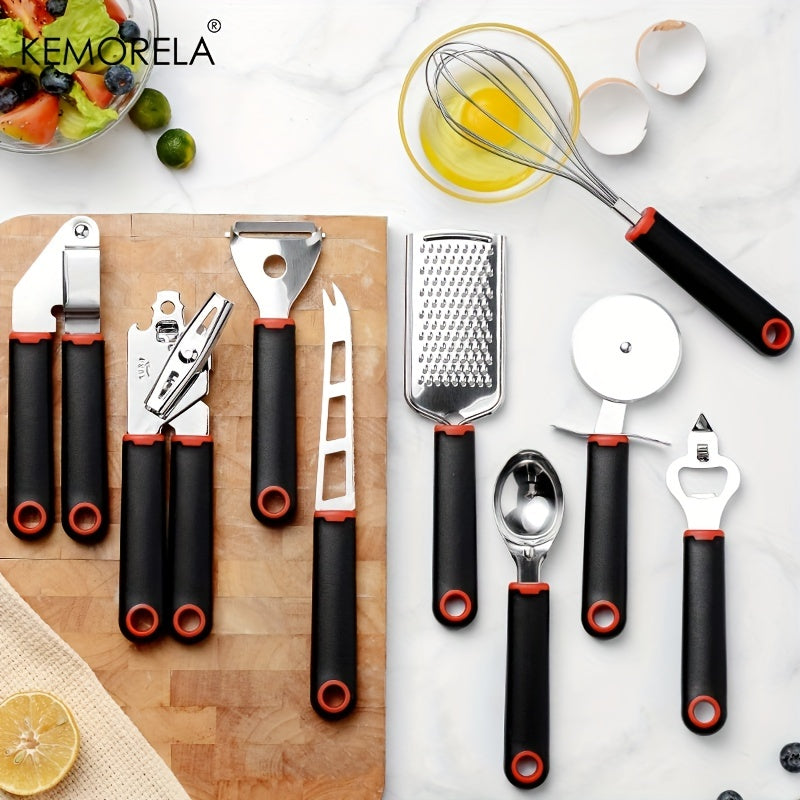 9pcs Stainless Steel Cooking Tool Sets for Home Kitchen