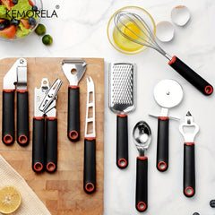 9pcs Stainless Steel Cooking Tool Sets for Home Kitchen