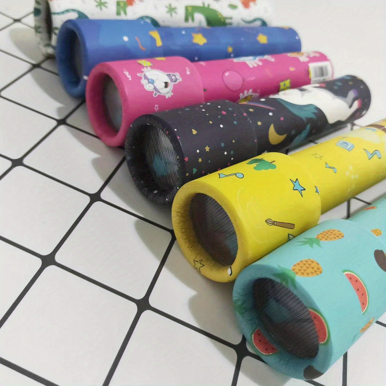 6 Kaleidoscope Puzzle Toys for Education & Experiments