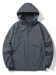 Men's Lightweight Waterproof Windbreaker Jacket for Outdoors Hiking