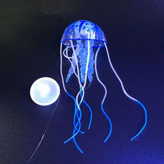 Silicone Glowing Jellyfish for Aquarium Decoration