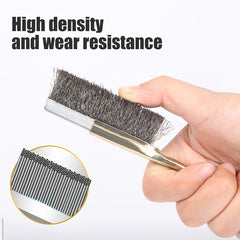 Steel Wire Wheel Polishing Brush for Wood Metal, De-rusting, Grinding Polishing