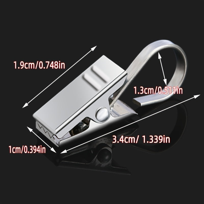 Stainless Steel Curtain Clip Buckle Ring, Home Decor, Bedroom Living Room